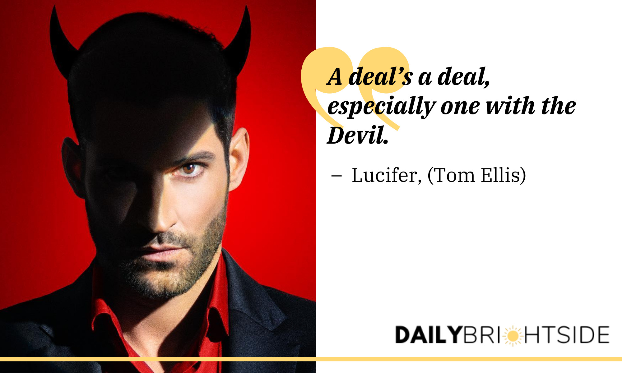 Lucifer, (Tom Ellis)