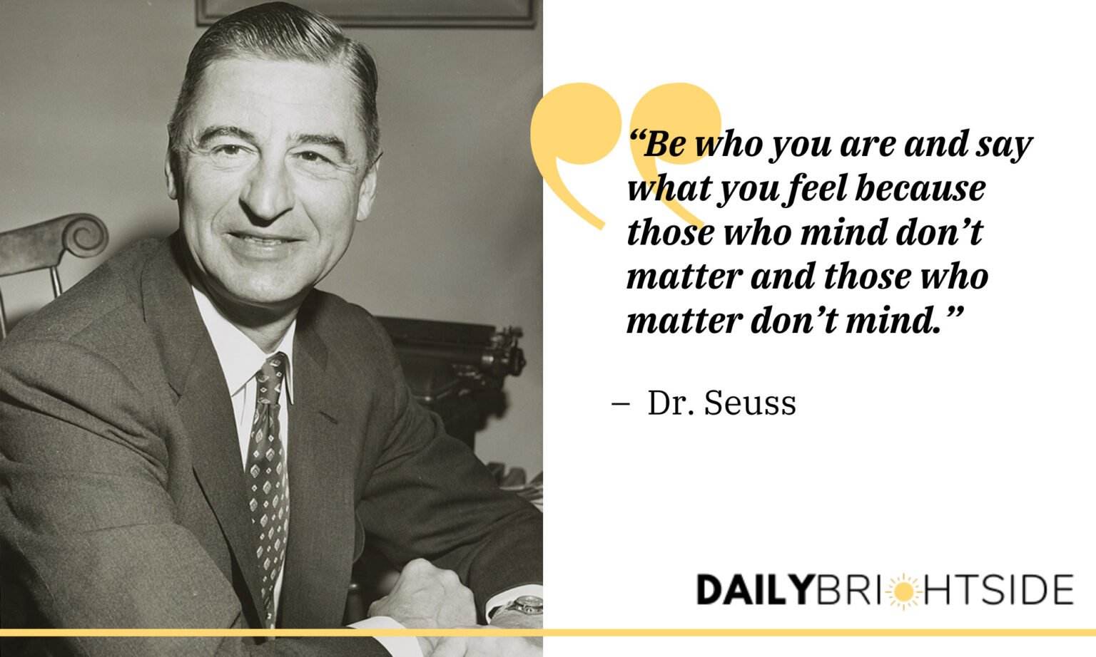 Happiness, Gratitude, and Success Quotes from Dr. Seuss Daily Brightside