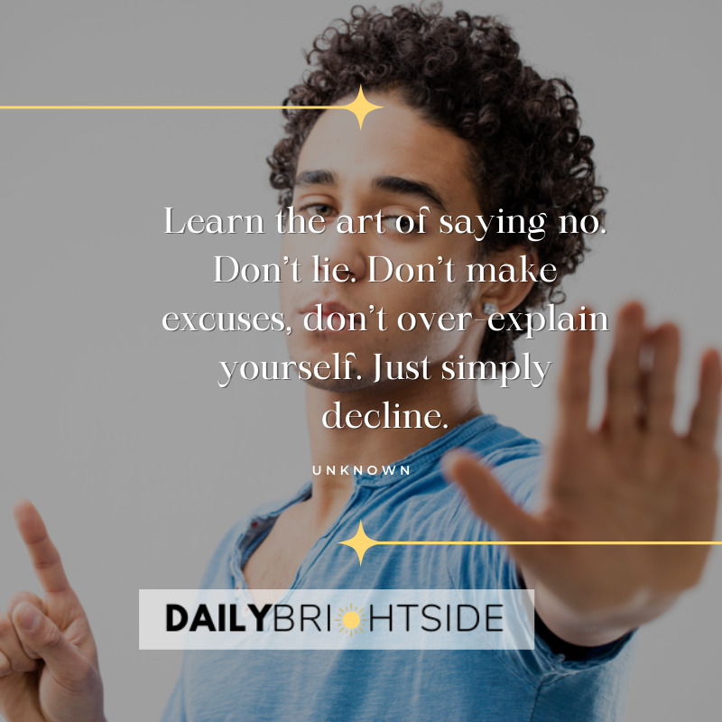 Learn to Say No Quotes