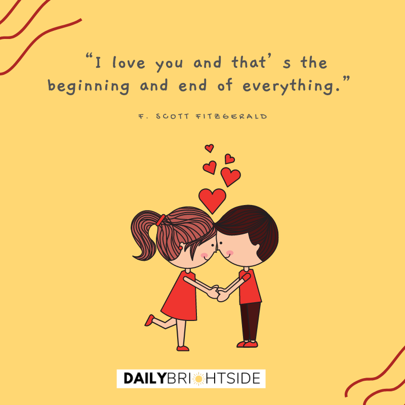 F. Scott Fitzgerald Deep Love Quote s