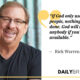 Rick Warren Quotes