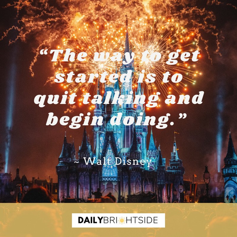 Walt Disney Life Quotes