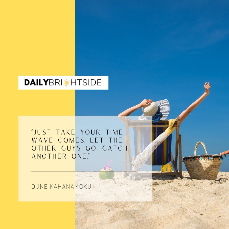Duke Kahanamoku waves quotes