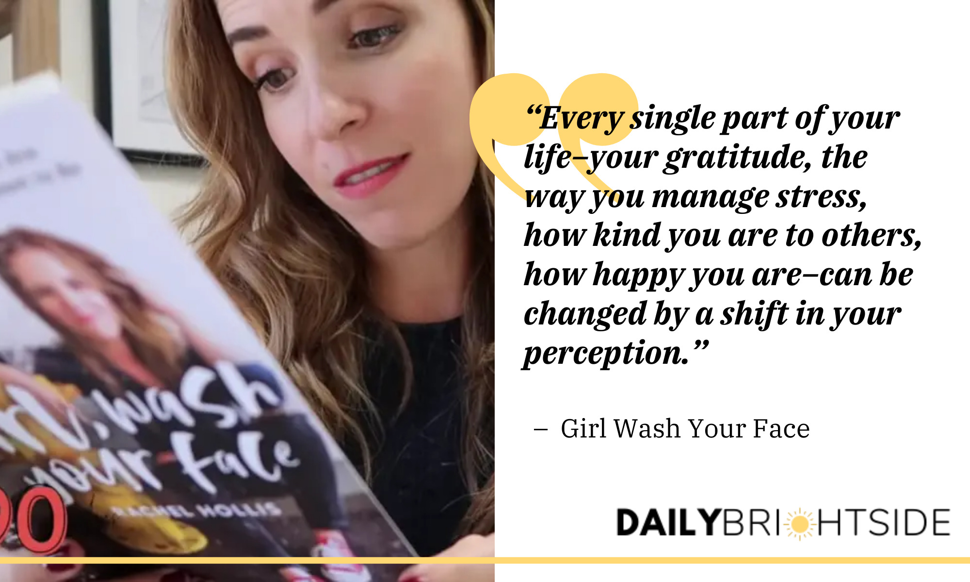 Girl Wash Your Face Quotes