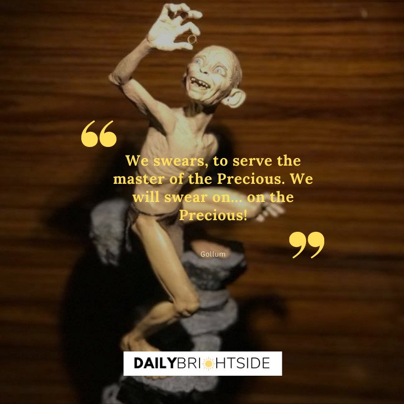 Gollum The Lord of the Rings Quotes