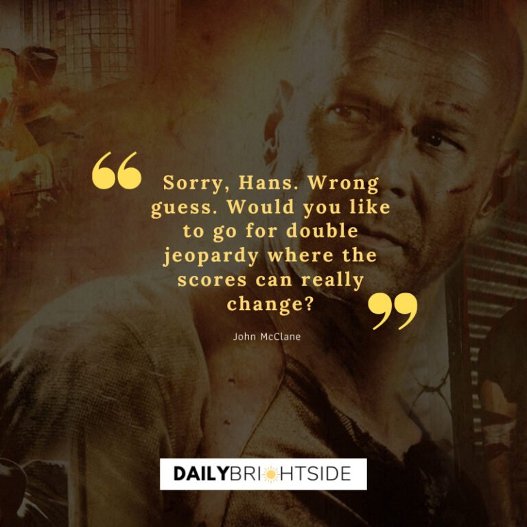 Die Hard quotes From the 1980s Action Film | Daily Brightside
