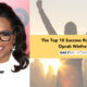 Oprah Winfrey Success Quotes