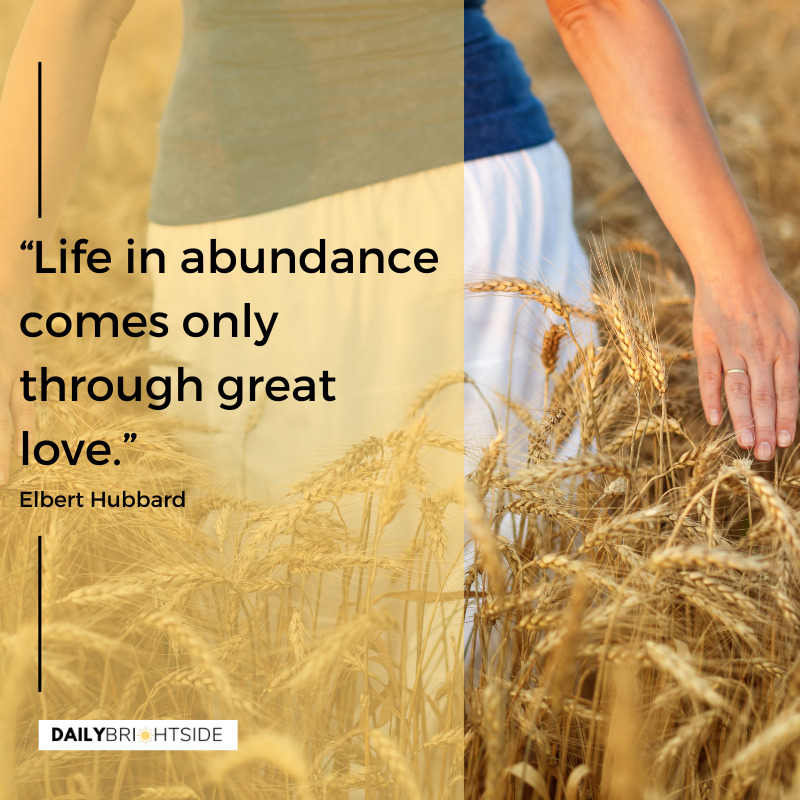 Abundance Quote
