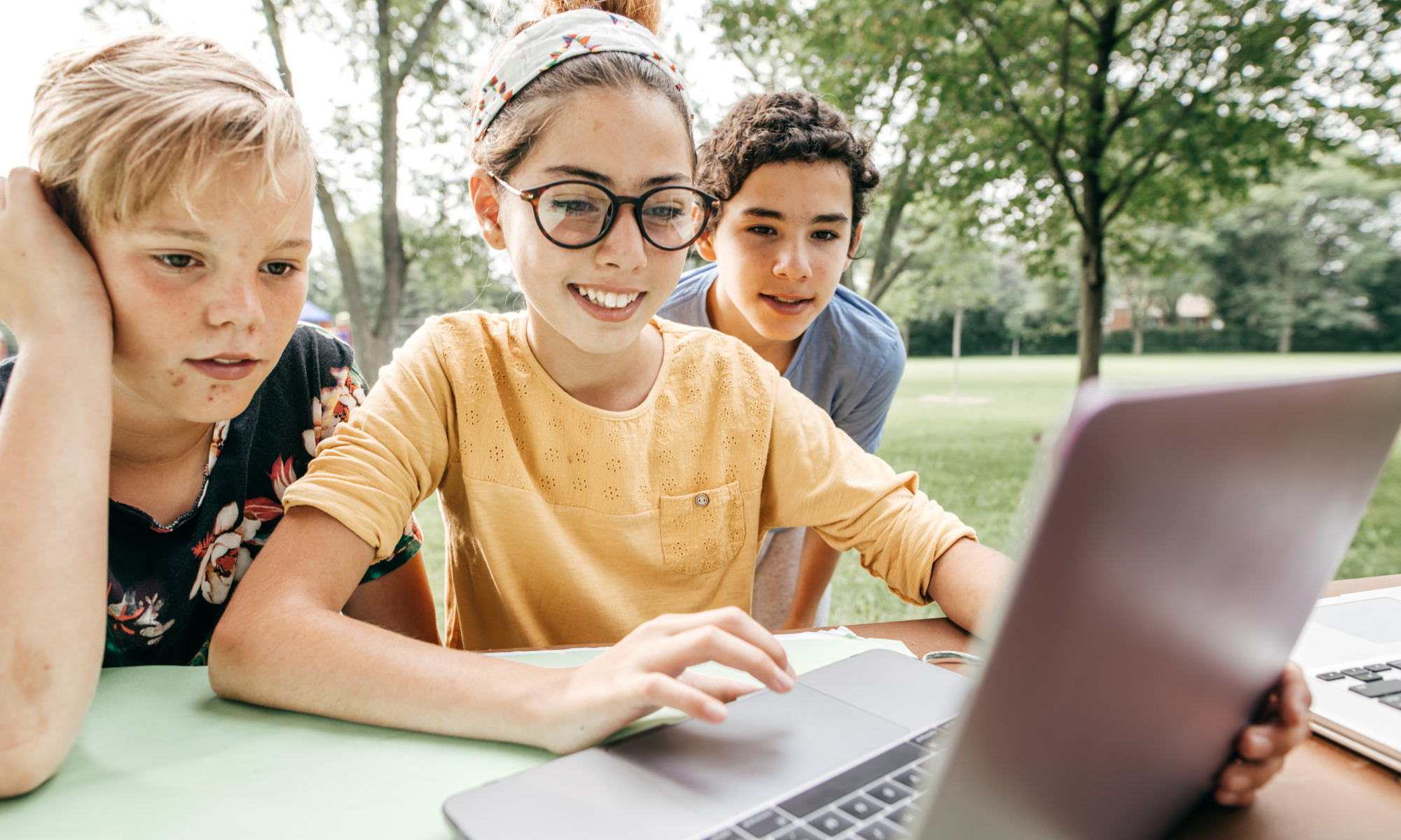 Teens Working