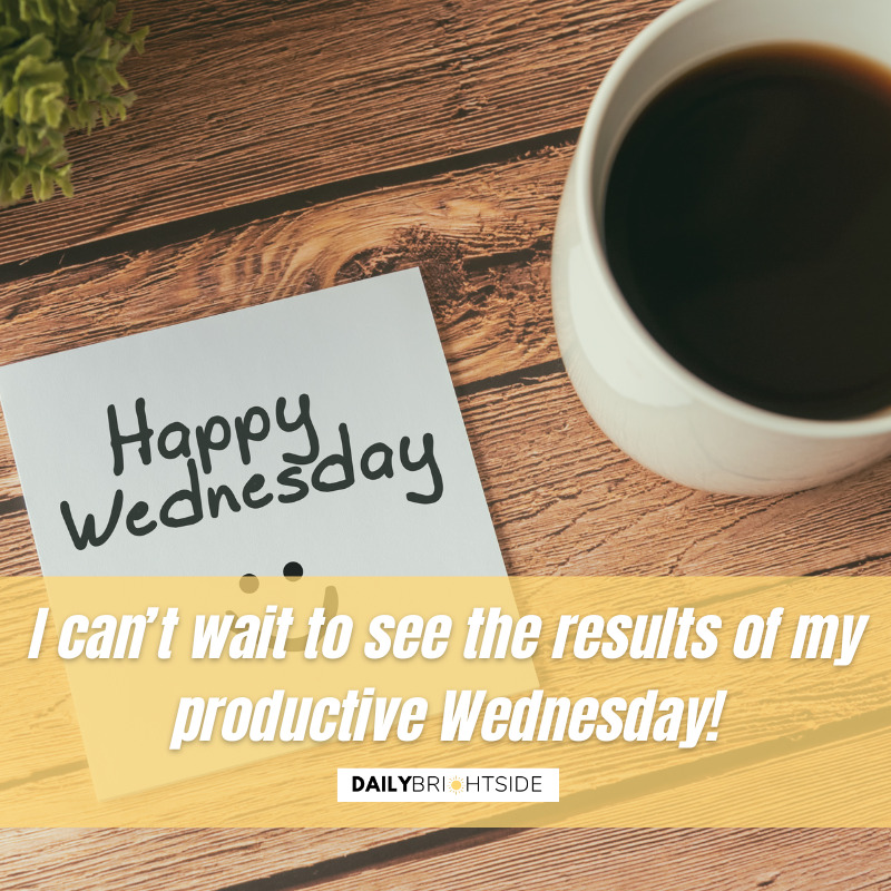 Wednesday affirmation