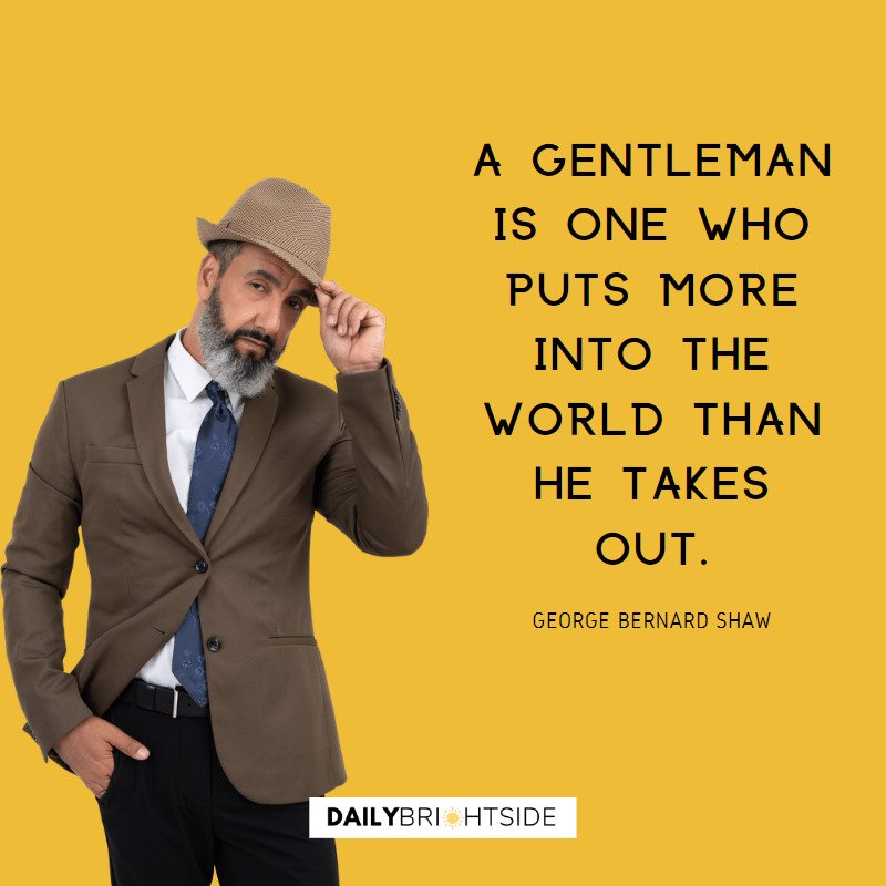 Gentleman Quotes 